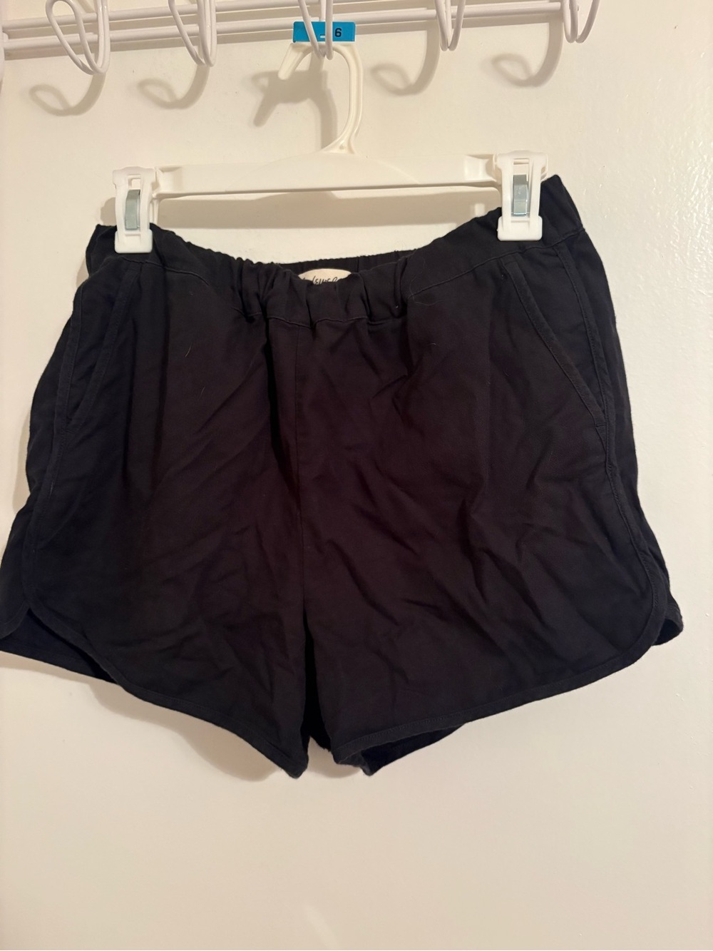 Black Madewell Shorts, Cotton, size S